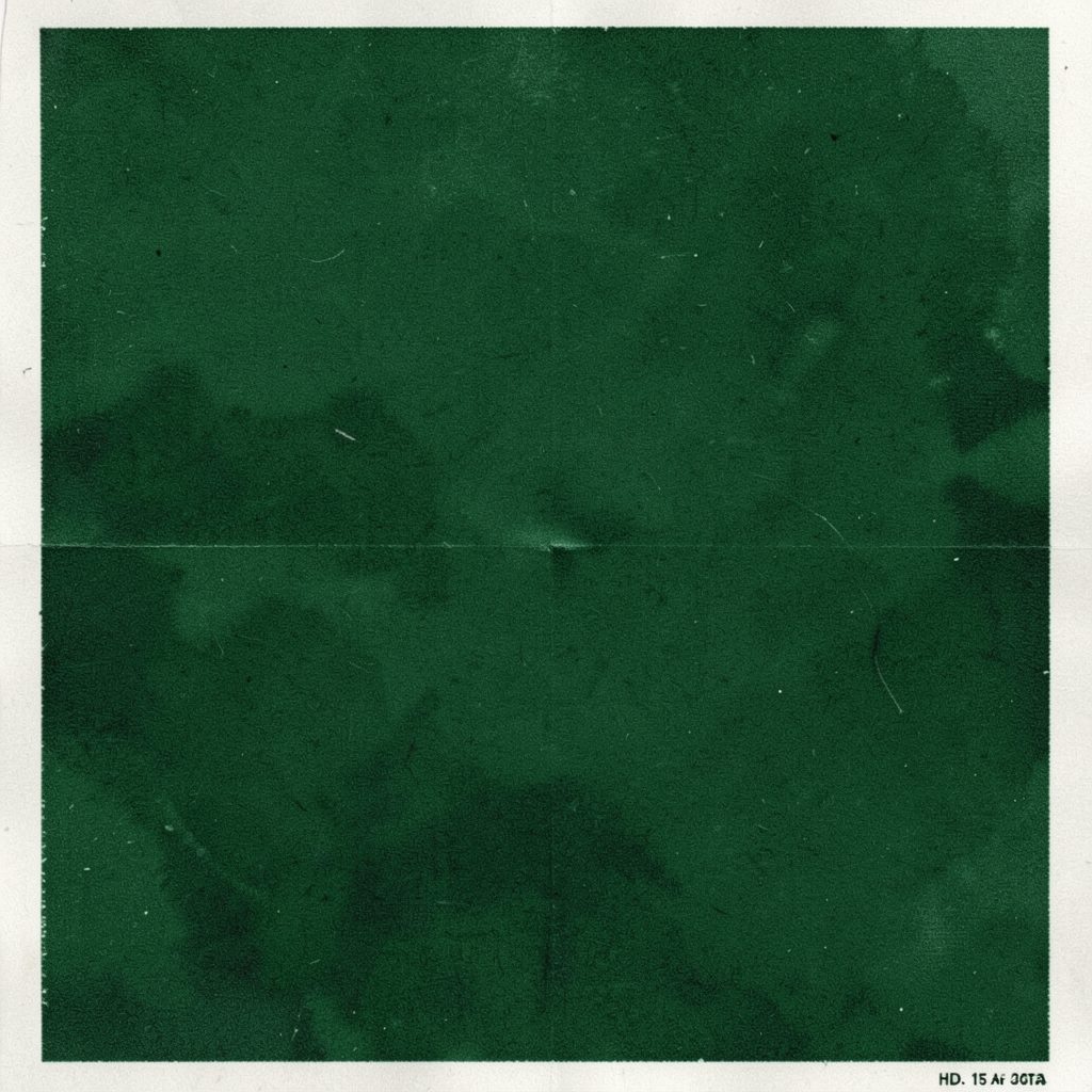 Dark and eerie film still with muted greens and blacks, unsettling horror atmosphere